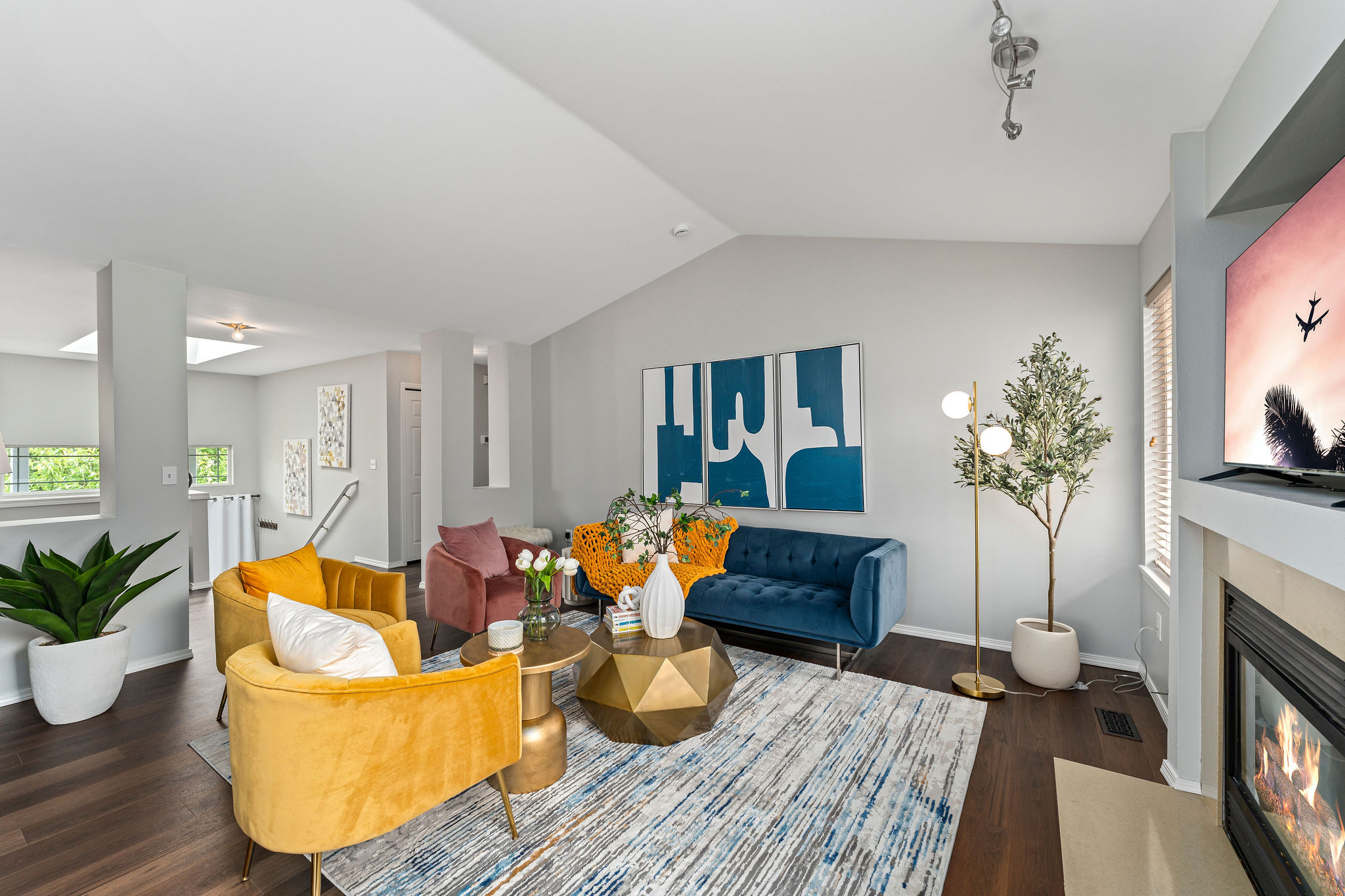 Living room renovation