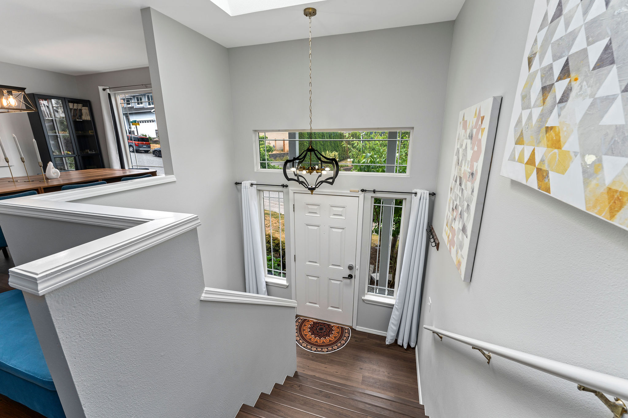 Staircase with lighting